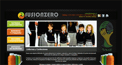 Desktop Screenshot of fusionzero.cl